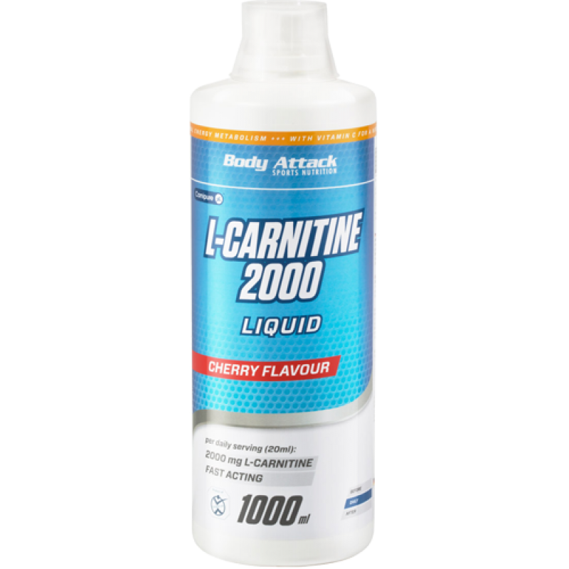 Боди Аттак Л-Карнитин Ликюид 2000 - Body Attack L-Carnitine Liquid 2000